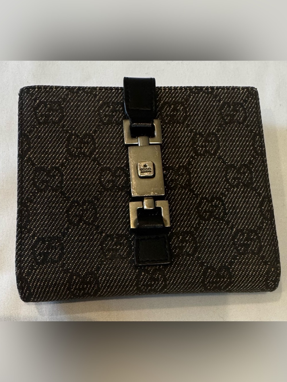 Vintage Gucci Jackie GG Monogram Wallet